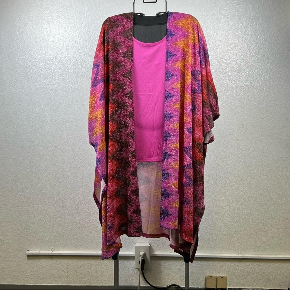 IMAN Global Chic Glimmering Glam Set: Topper & Foil Tank Duo Size LP